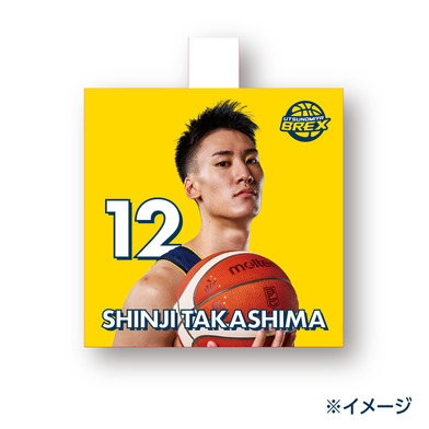 2025-26 選手ミニキャンバスキーホルダー